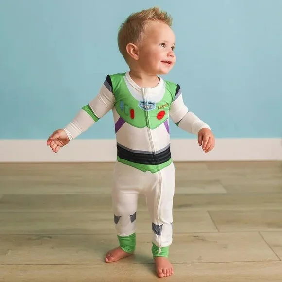 NWT Posh‎ Peanut Toy Story Buzz Bamboo Convertible Zippy Size 18-24M
